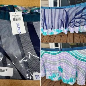 DGY Sari wrap skirt, XL Mini